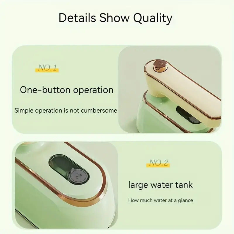 Portable Rotating Mini Steam Iron