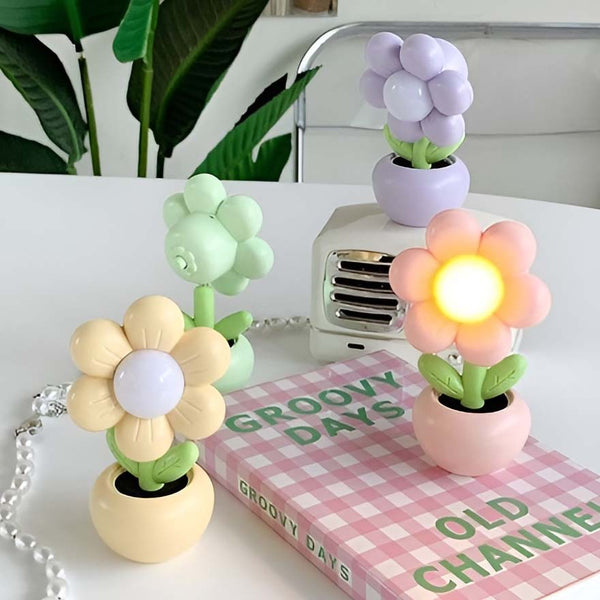 Mini LED Flower Night Light
