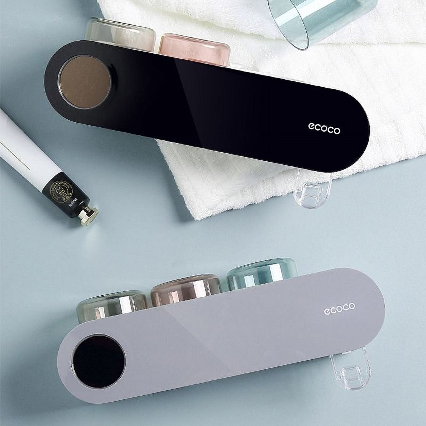 Electric Toothbrush Holder with Dispenser