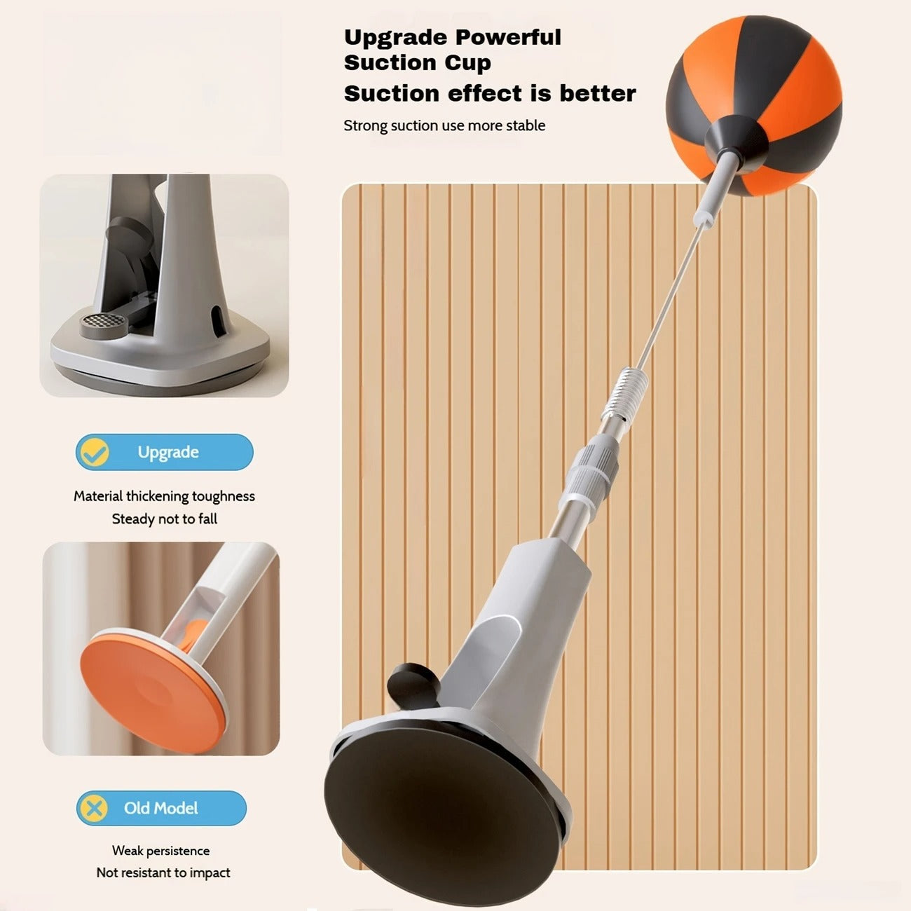 Adjustable Spring Punching Ball Stand