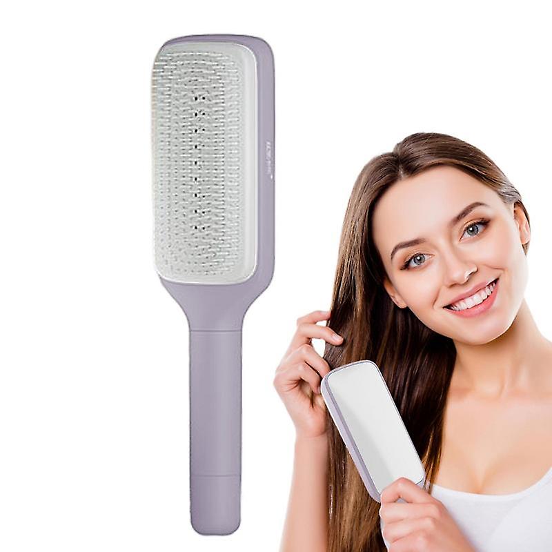Self Clean Retractable Hair Brush