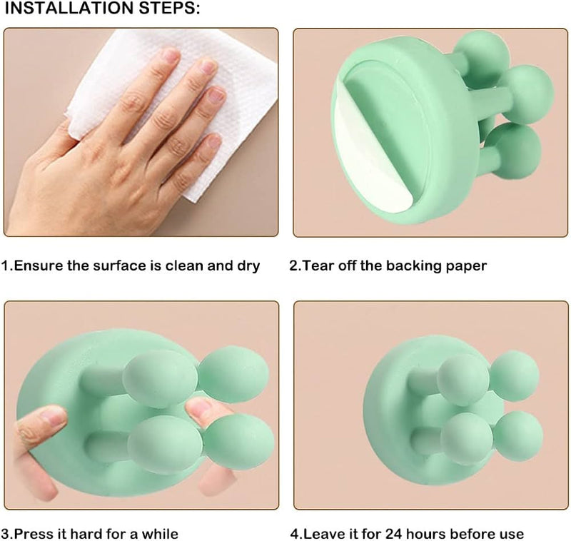 SmartGrip Silicone Wall Hooks