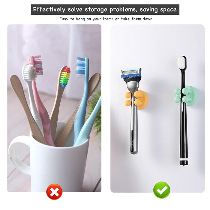 SmartGrip Silicone Wall Hooks