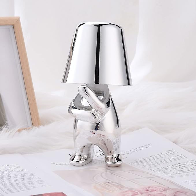 Thinker Man Table Decor Lamp