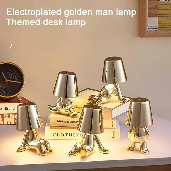 Thinker Man Table Decor Lamp