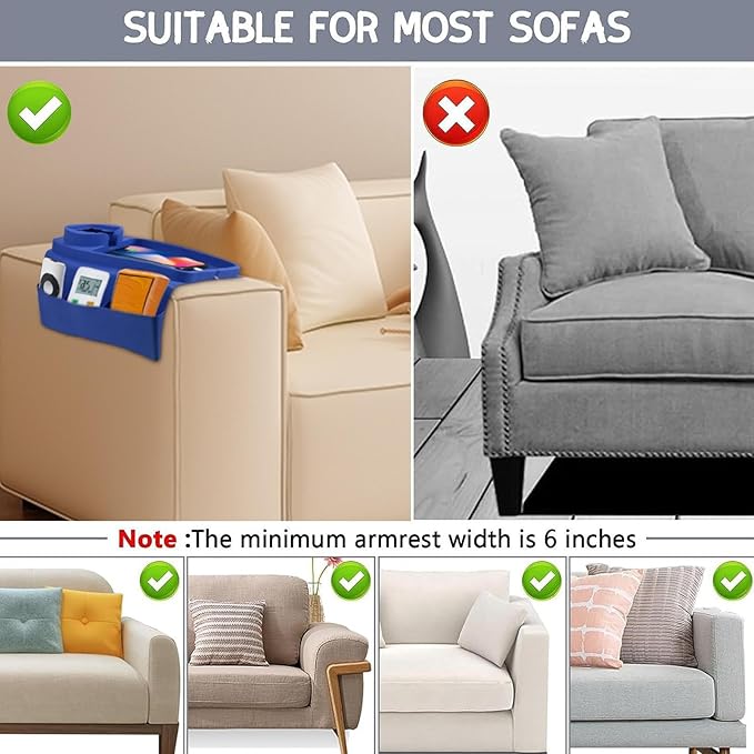 Silicone Sofa Table Couch Holder