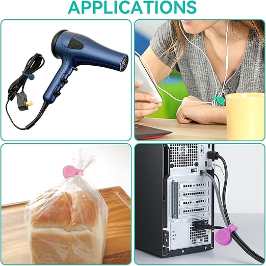 Silicon Magnetic Cord Cable Ties