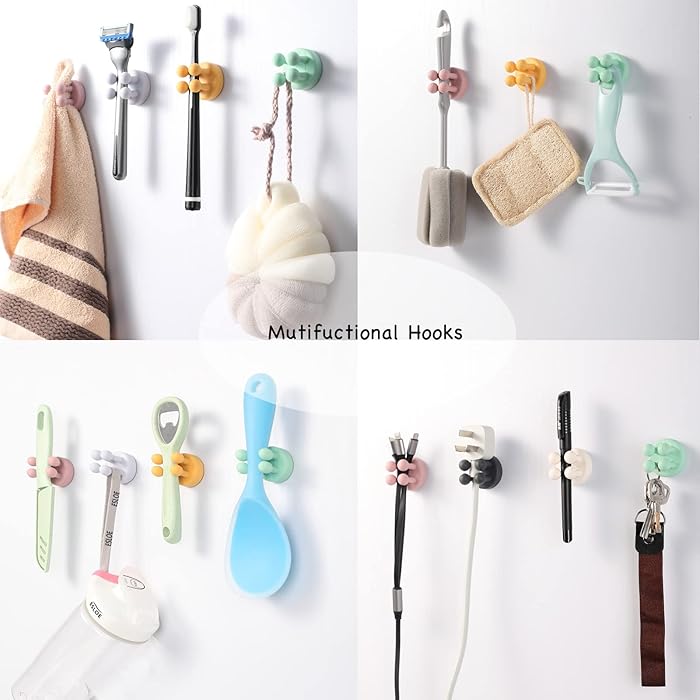 SmartGrip Silicone Wall Hooks