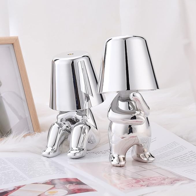 Thinker Man Table Decor Lamp