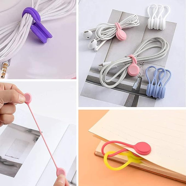 Silicon Magnetic Cord Cable Ties