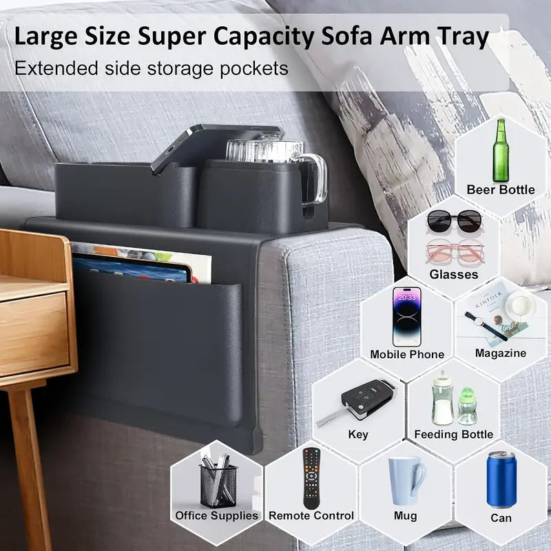 Silicone Sofa Table Couch Holder