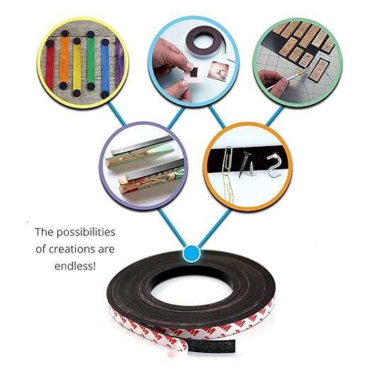 Premium 3M Adhesive Magnetic Tape