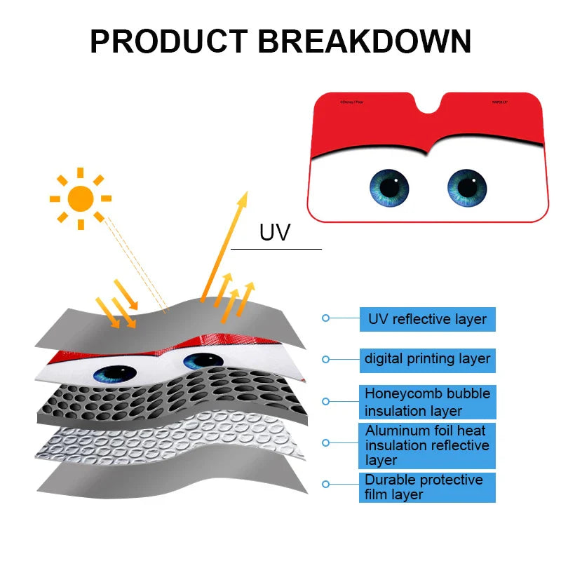 Disney Cars Sun Protection Shade
