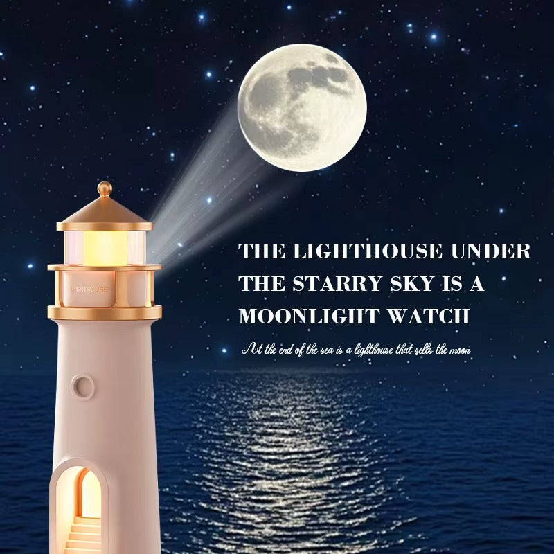 Decorative Lighthouse Moon Lamp