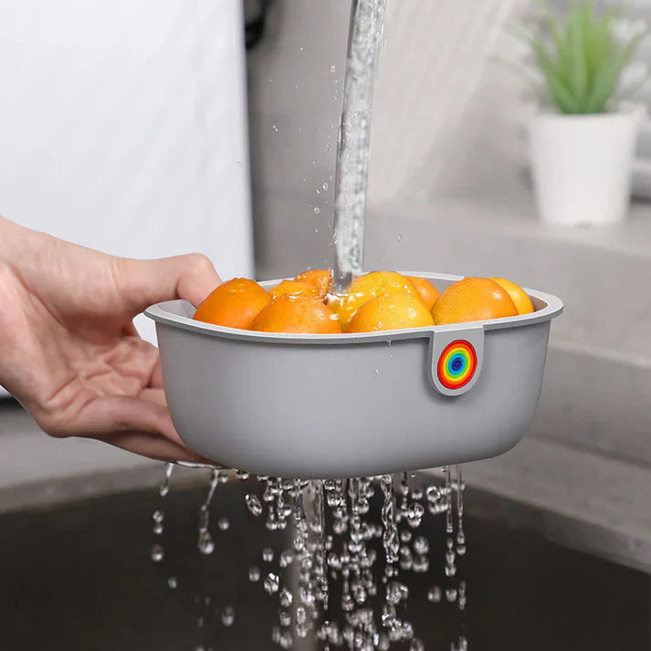 Snacking Bowl with Trash Slot