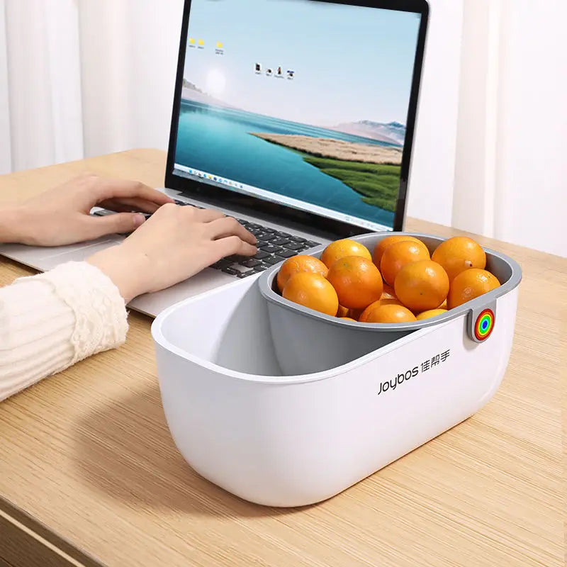 Snacking Bowl with Trash Slot