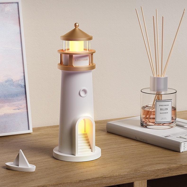 Decorative Lighthouse Moon Lamp